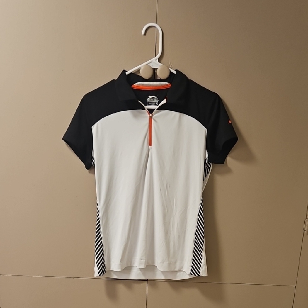 Slazenger Black and White Women's Top